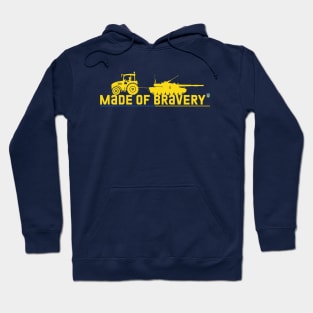 Made of Bravery, Ukraine Flag Hoodie